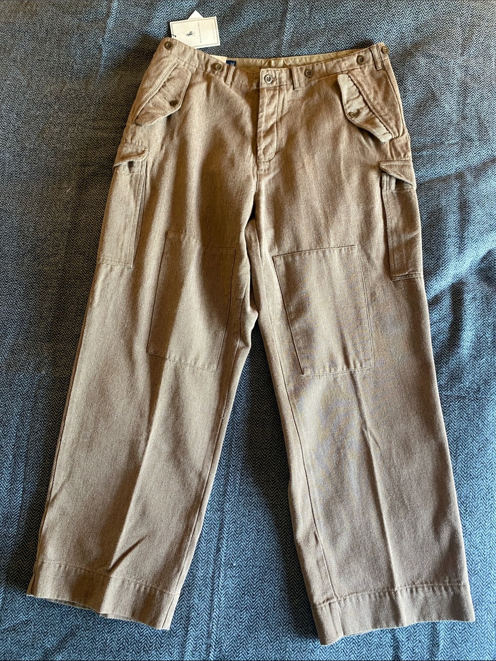 Polo Ralph Lauren Tan Cargo Pants